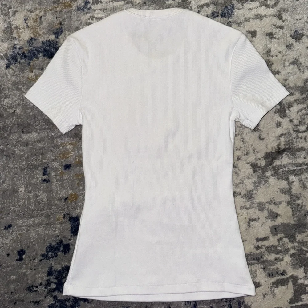 Off-White Off Stamp Rib Basic Tee - Picture 2 of 5